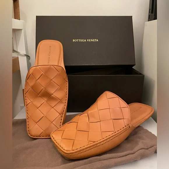 Bottega Veneta | Shoes | Bottega Veneta Driving Mules Tan 